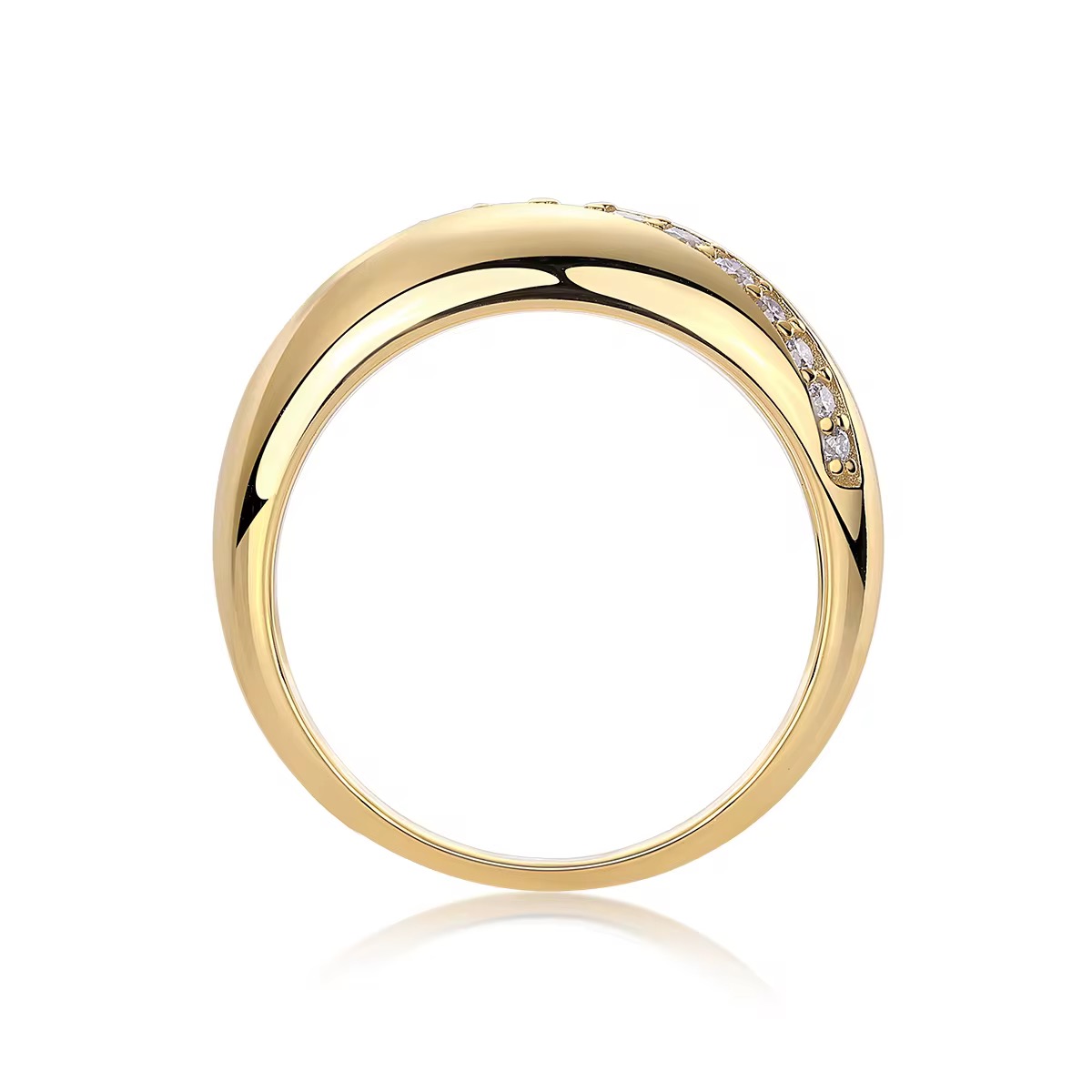 Moissanit Diamant Ring Bally