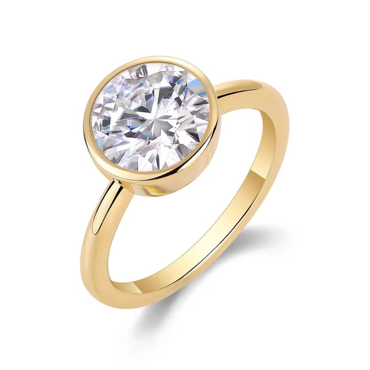 Moissanit Diamant Ring Kimalo
