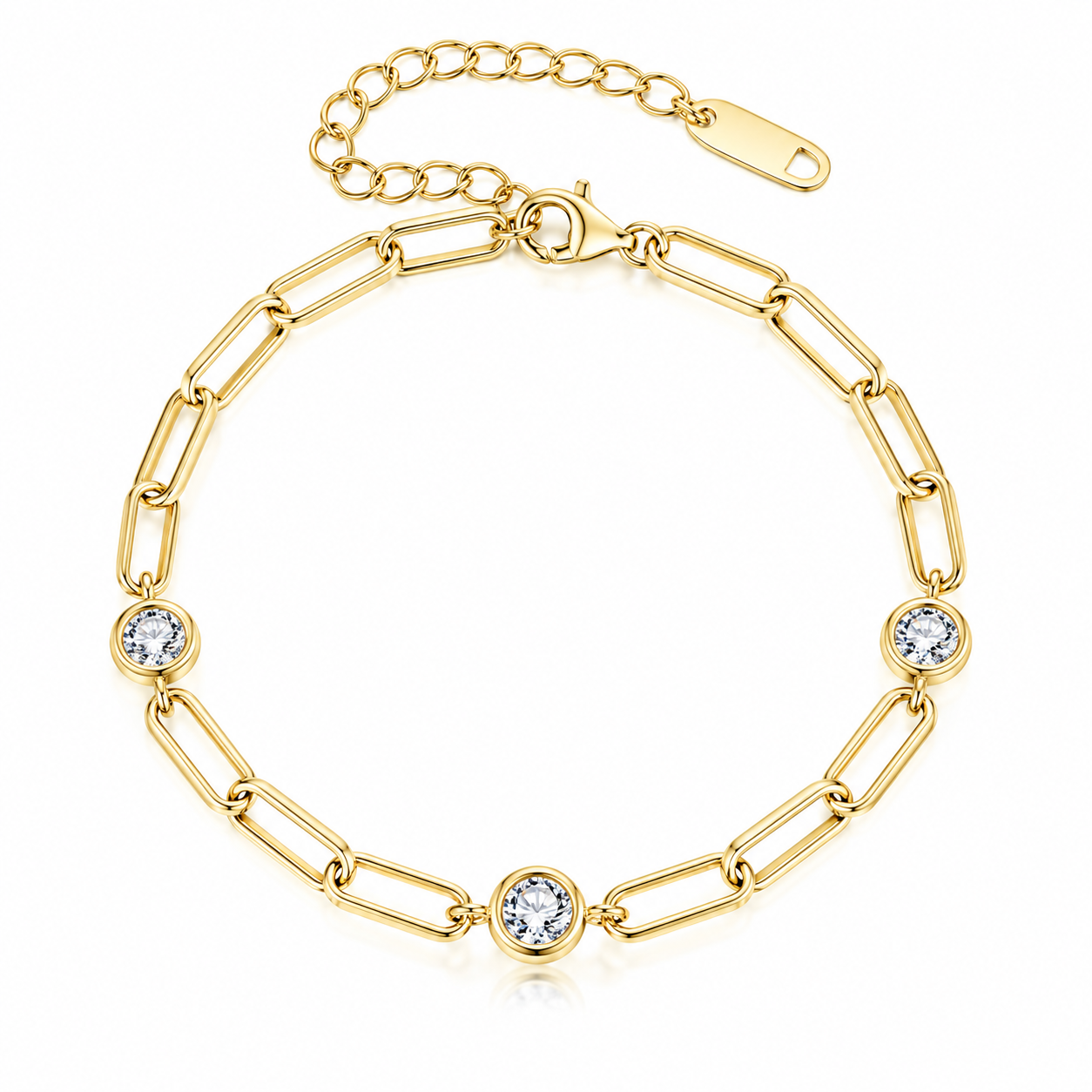 Damen Moissanit Armband Élixir 