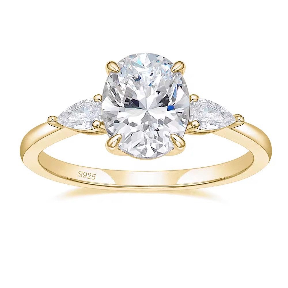 Funkelnder Damen Ring Vallera 