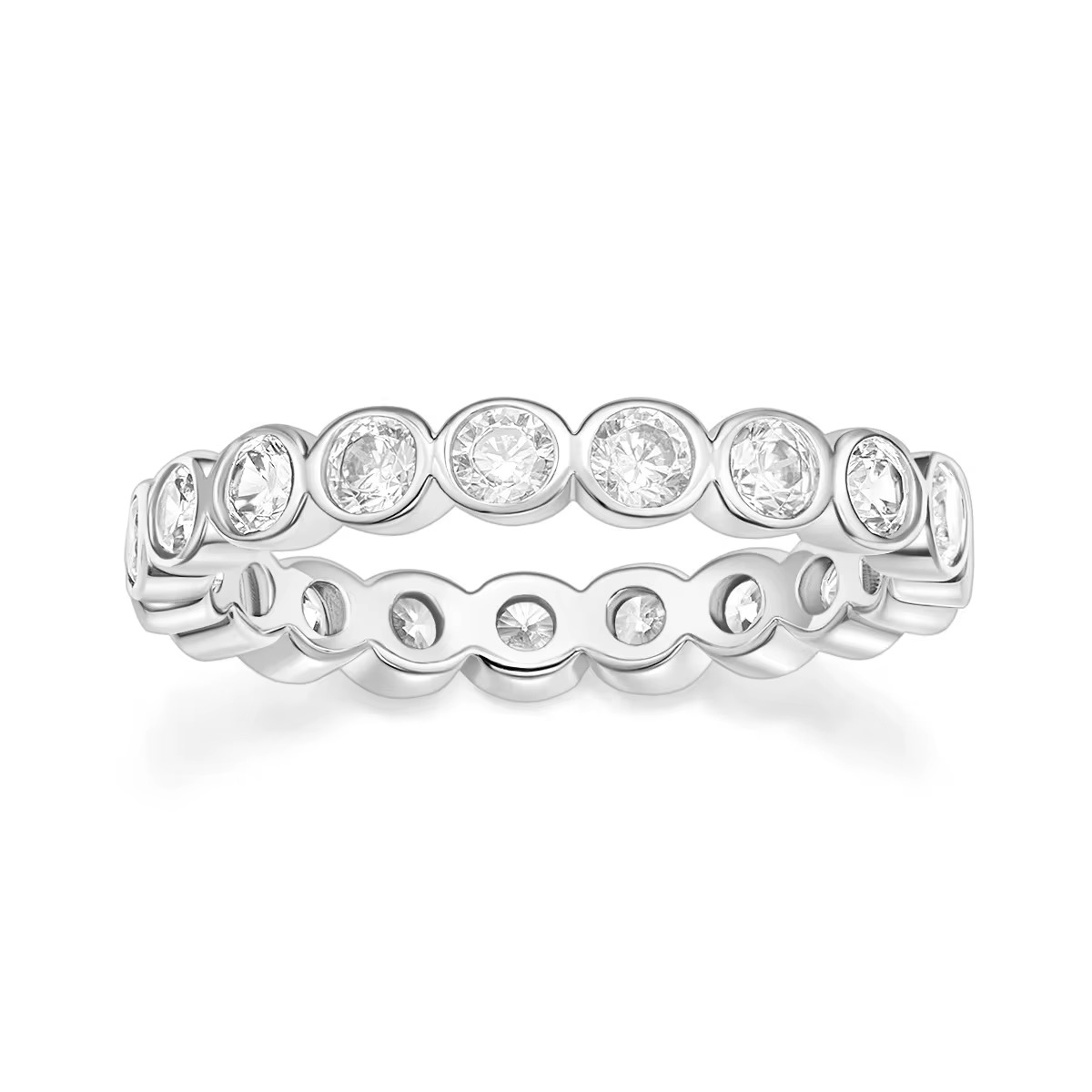 Bubble Ring Silber 