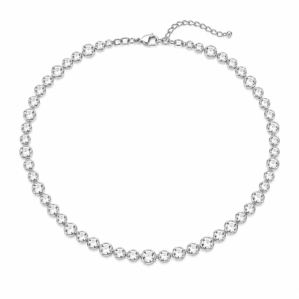 Funkelnde Bubble Collier Halskette Maritima 45cm 