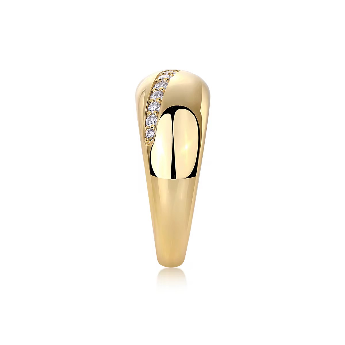 Moissanit Diamant Ring Bally