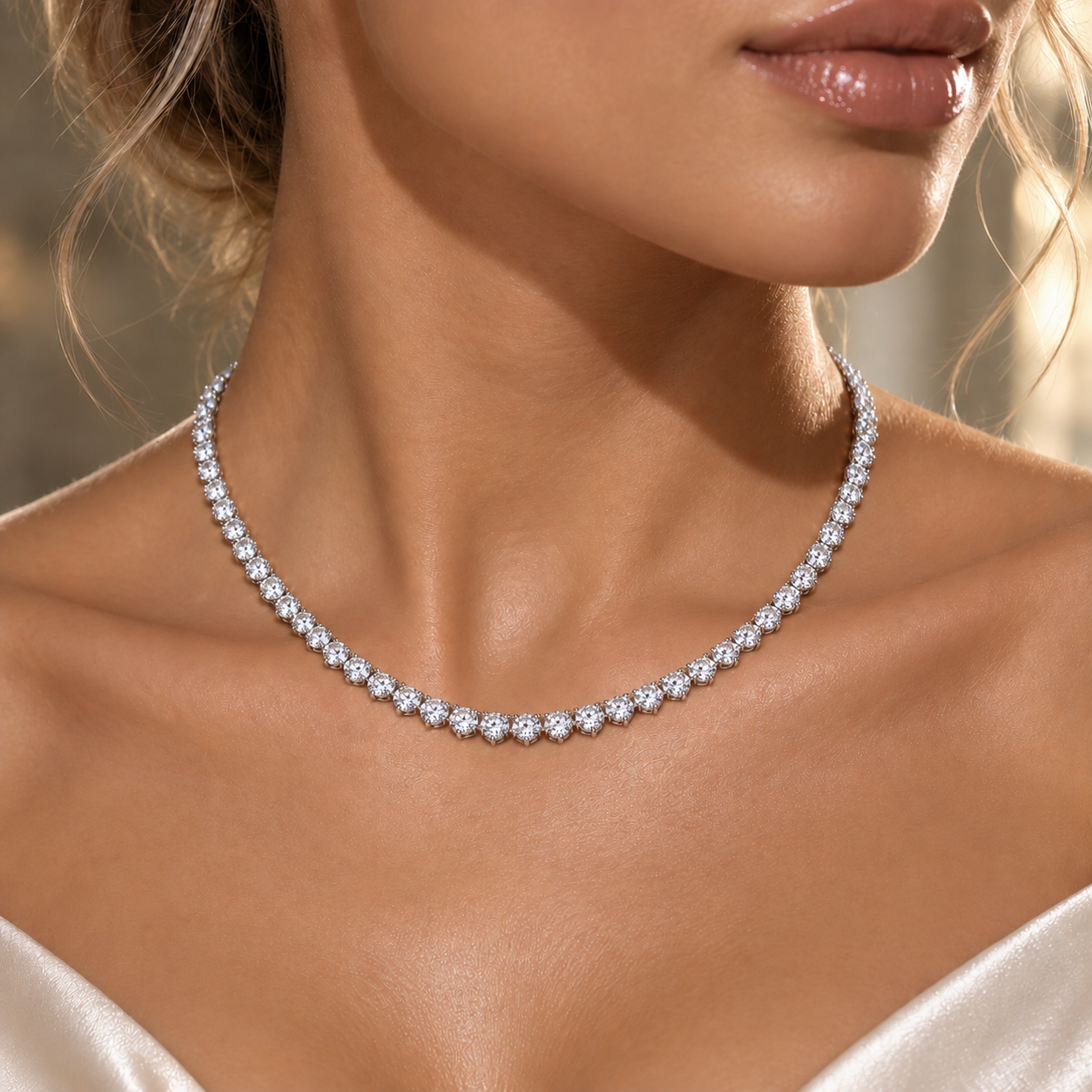 Collier Halskette Carolina 45cm