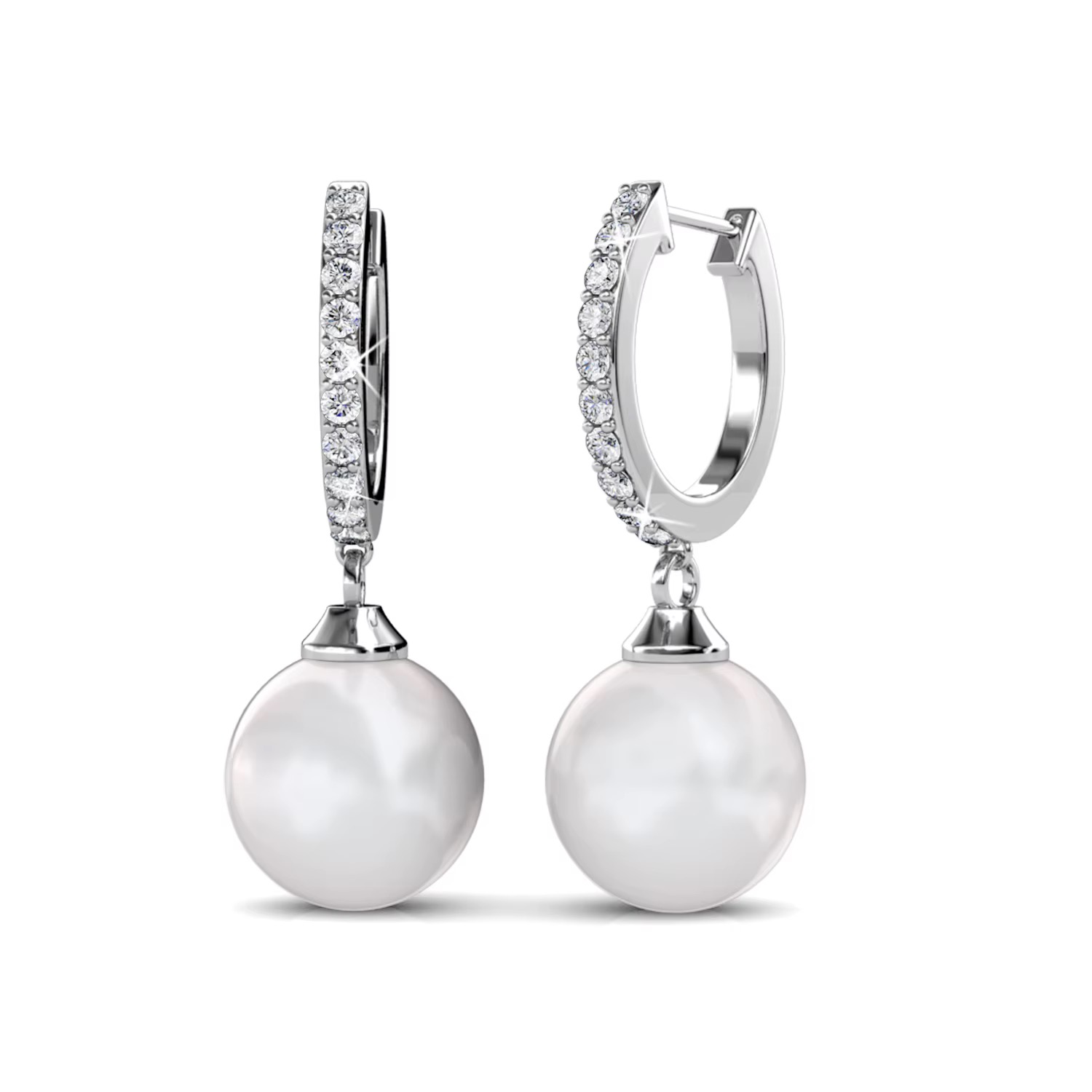 Damen Perlen Schmuckset Cadence Silber 