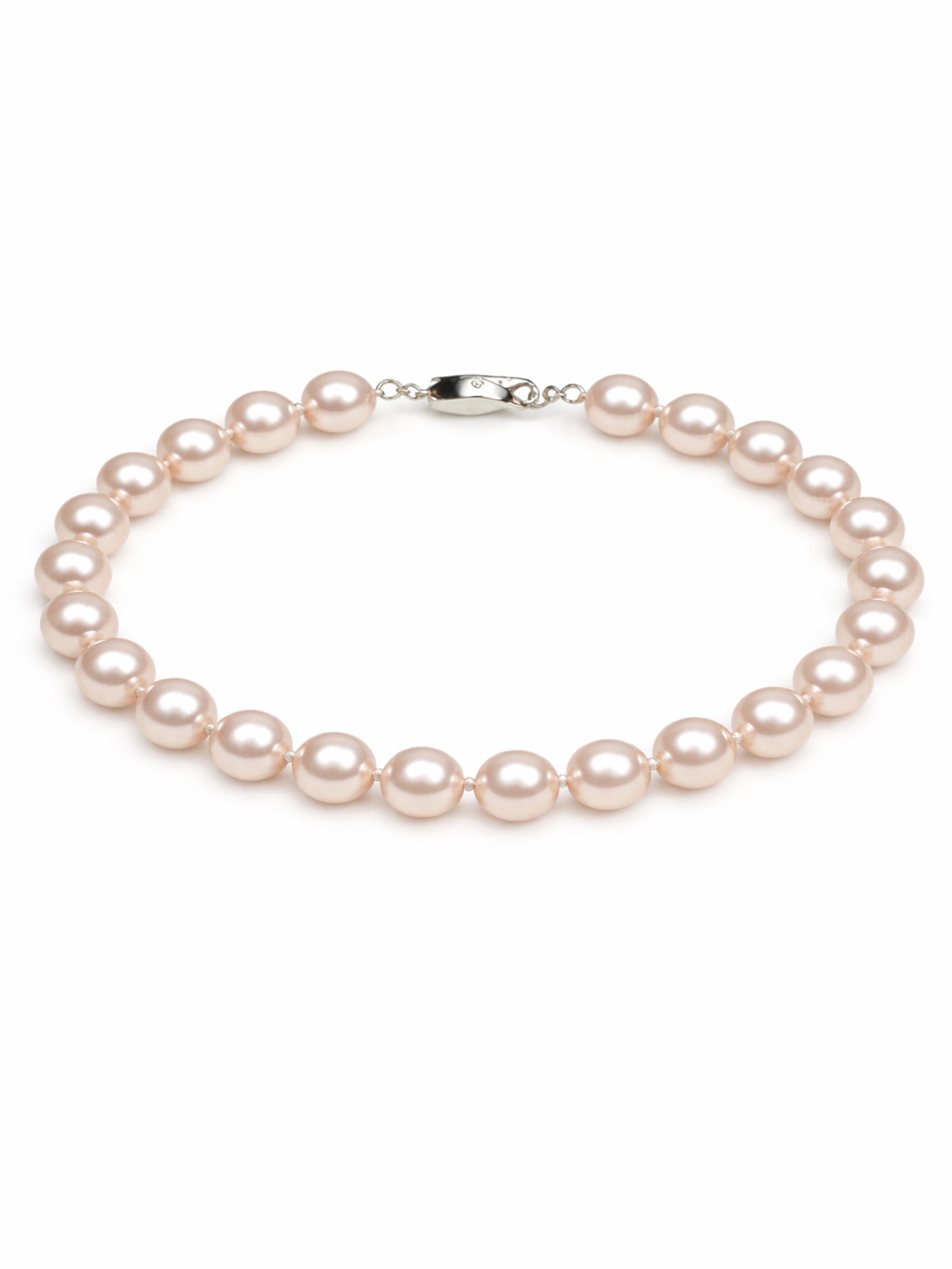 Damen Perlen Schmuckset Rosa 