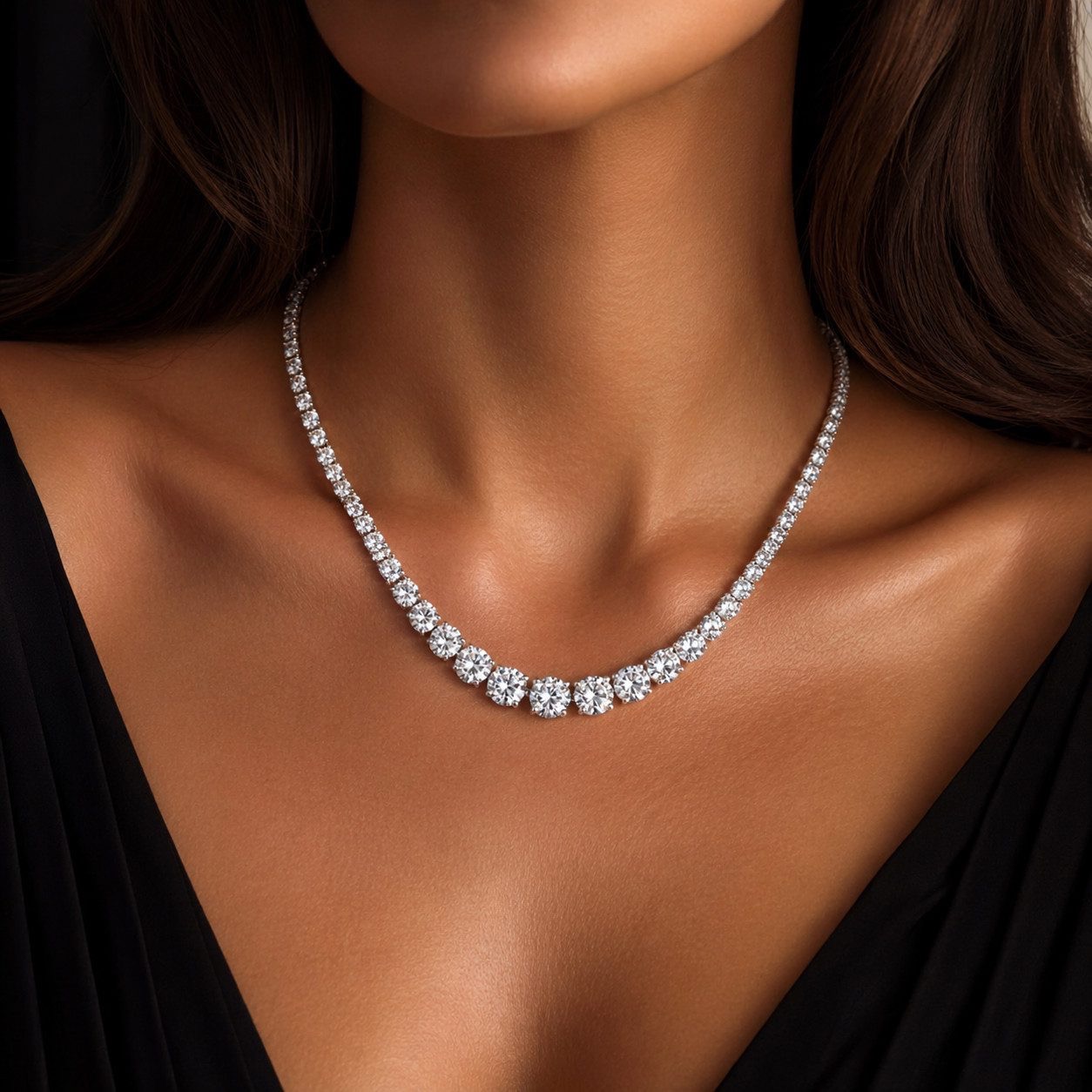 Collier Halskette Carolina 45cm