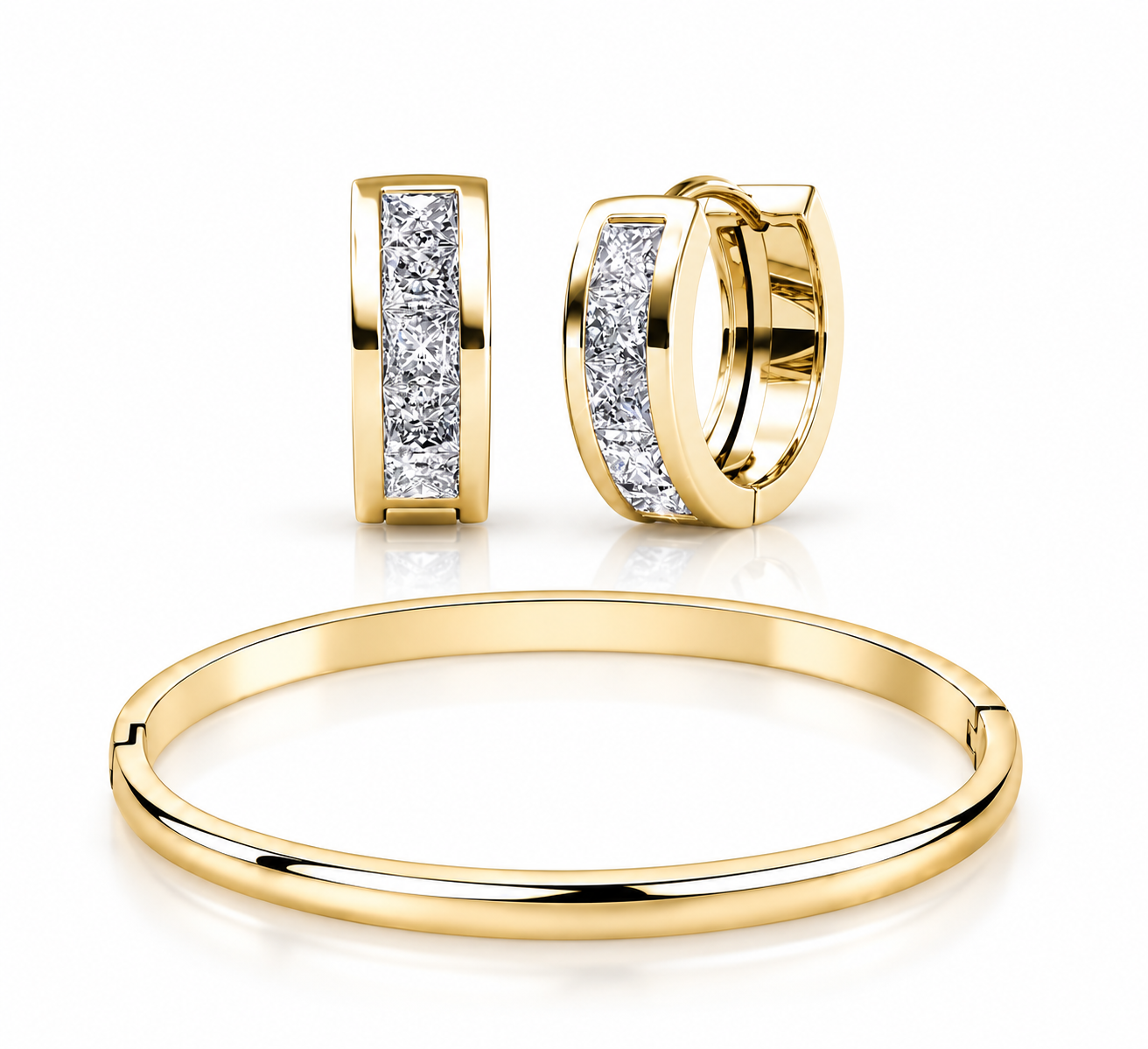 Damen Schmuckset L’Aura Gold 