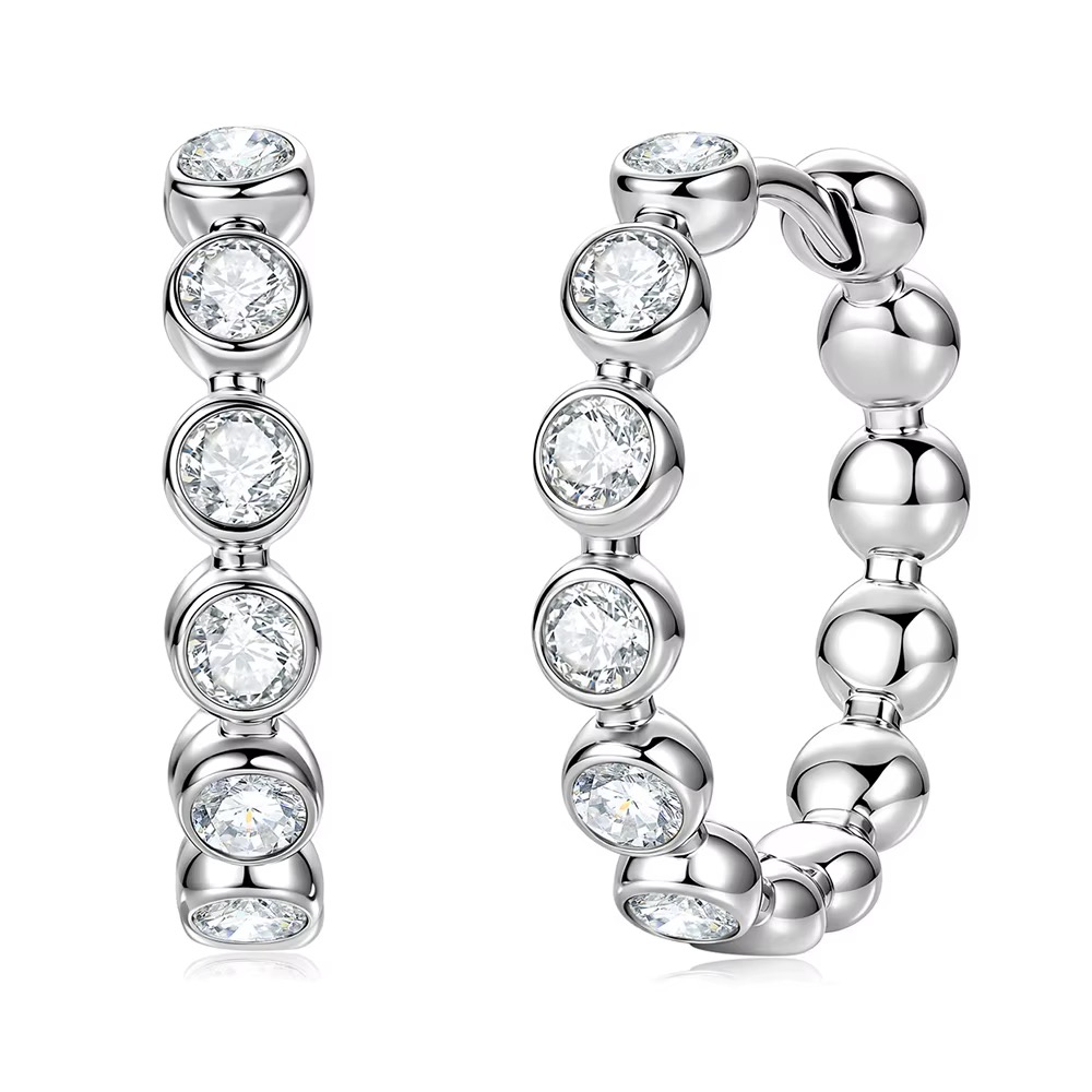 Creolen Lunaris Silber 