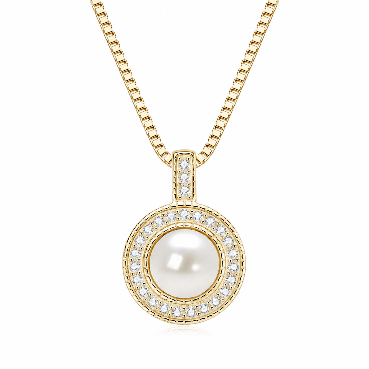 Perlen Schmuckset Amalfi Gold 