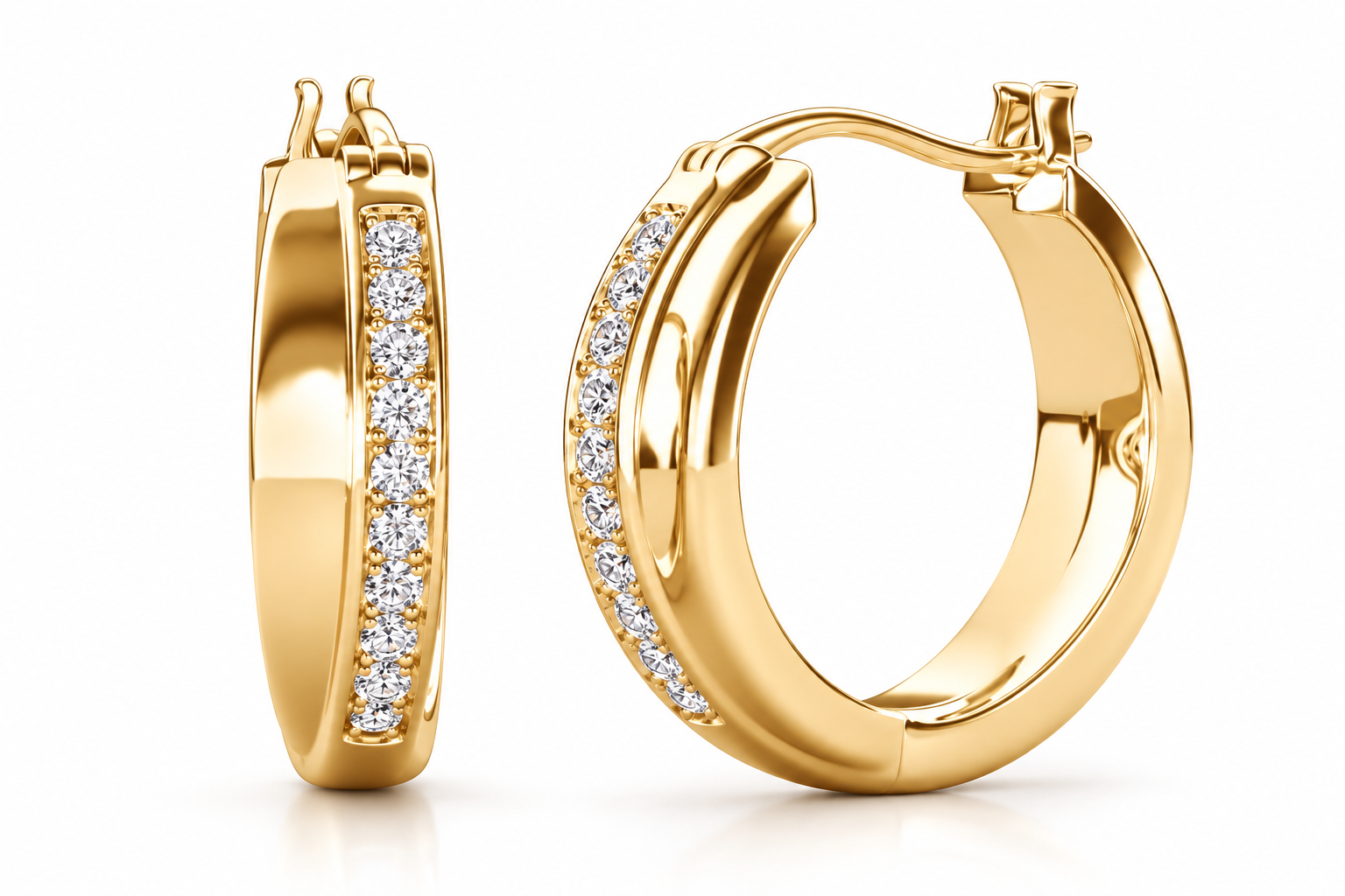 Creolen Amelie Gold