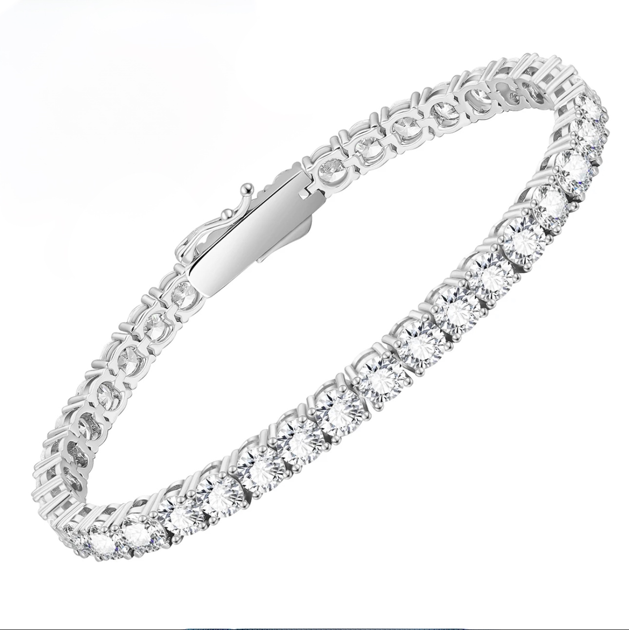 Klassisches Tennisarmband  Annabelle 925 Silber