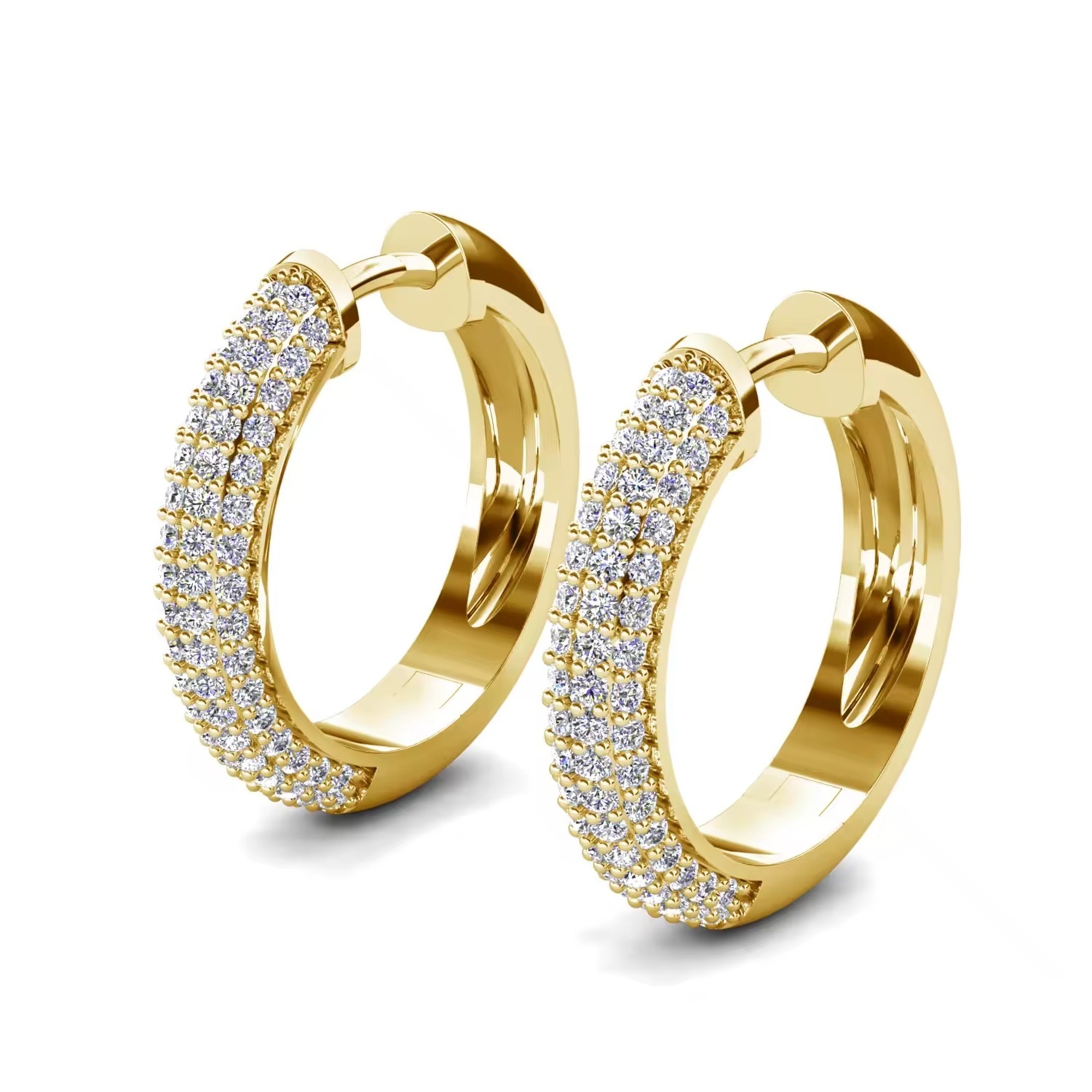 Creolen Mira Gold 2,2cm 