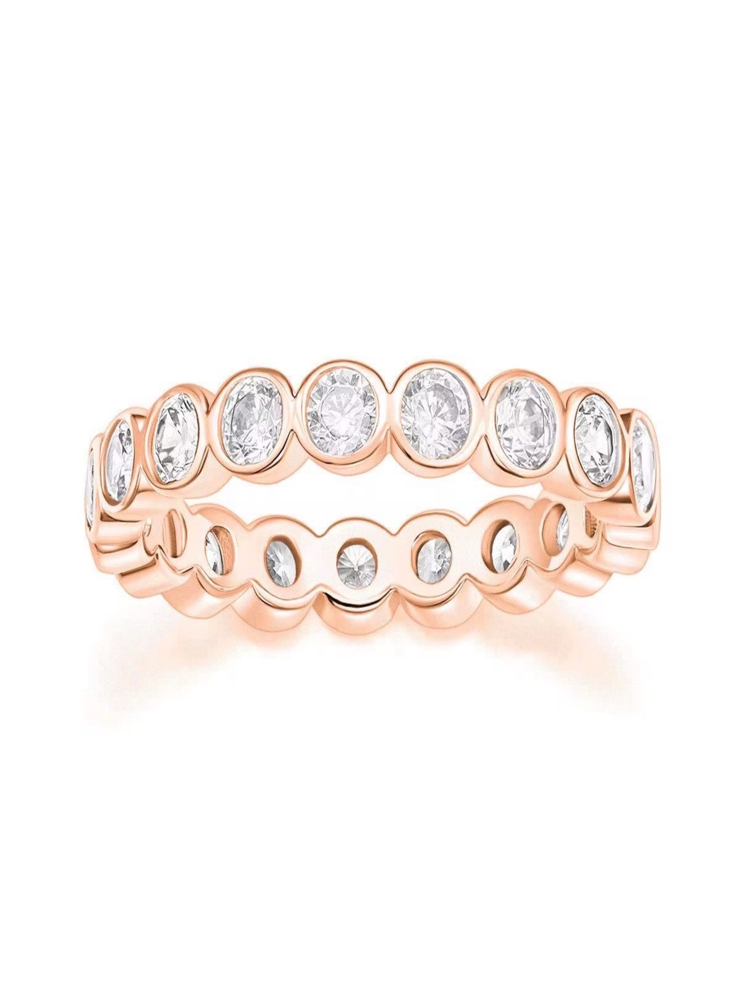 Bubble Ring Roségold 