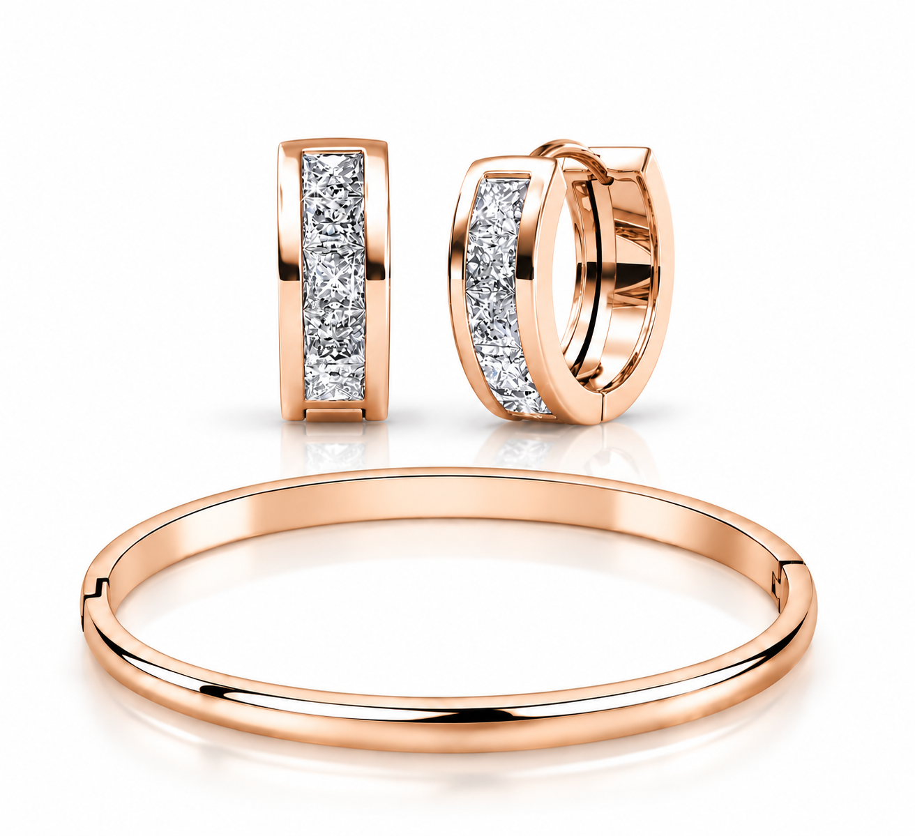 Damen Schmuckset L’Aura Roségold 